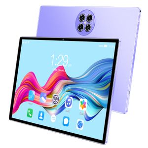10.1palcový tablet mate50 ▏Android 12 ▏8GB+256GB ▏10jádrový procesor MTK6797 ▏1960x1080 rozlišení ▏5G WIFI/Bluetooth 5.0 ▏Přední 8M Zadní 16M kamera ▏Němčina Čeština, Barva: Fialová