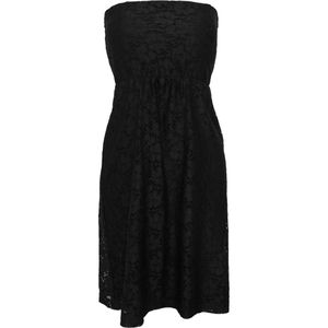 Urban Classics dámske šaty TB922 Schwarz Black S