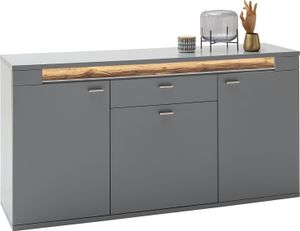 Sideboard Marseille | Arktis grau | inkl. LED Beleuchtung
