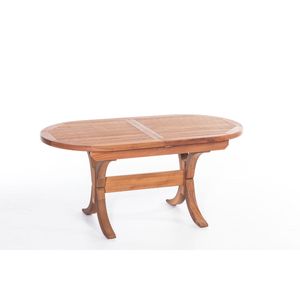 Gartentisch Balkontisch Wetterfest Iroko-Massivholztisch Ausziehbarer Tisch für Balkon Garten Terrasse Esstisch Lotus