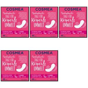 5 x Cosmea Slipeinlagen mit Duft Lang 48er