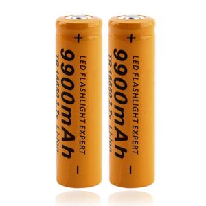 Wiederaufladbare LI-IOn 18650 Batterien 3.7V / 9900mAH - 2 Stück