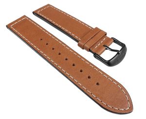 Timex Fly-Back Chrono┃Uhrenarmband Leder braun 20mm für T2N700