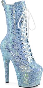 ADORE-1040IG Damen Booties von Pleaser, Hellblau  , EU 40, US 10