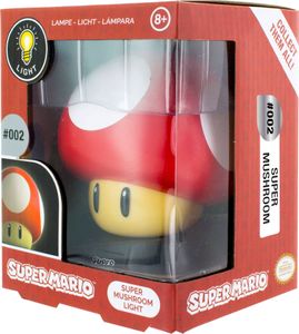 Super Mario 3D Lampe Power-Up Pilz 10 cm