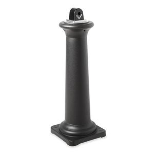 Rubbermaid Standascher GroundsKeeper Tuscan rund schwarz