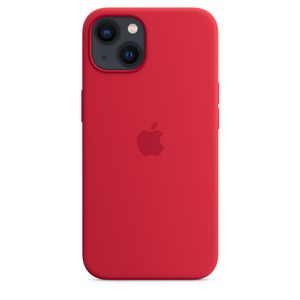 Apple Silikon Case iPhone 13          rd  mit Magsafe, rot - Apple MM2C3ZM/A - (Smartphone Zubehör / Aufbewahrung / Schutz)
