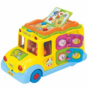 MalPlay interaktives Fahrzeug | Entdeckerwürfel Steckbox | Mehrzweck-Lernspielzeug Formerkennung und Konzentration | Licht & Music | für Kinder Kleinkind Geburtstagsgeschenk