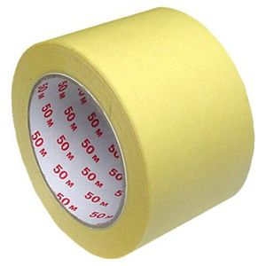 16x Kreppband Kreppklebeband Abdeckband CLASSIC gelb 75mm x 50m