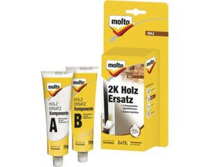 MOLTO Holz Füller 2 K 2 Tuben Je 75g