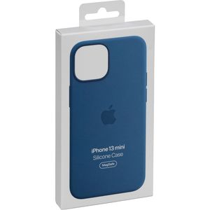 Apple iPhone 13 mini Silicone Case, MagSafe - Blue Jay