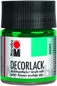 Marabu Acryllack "Decorlack", saftgrün, 50 ml, im Glas