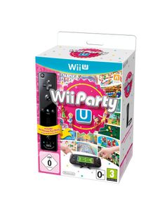 Wii Party U + Remote-Controller Black