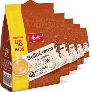 Melitta BellaCrema La Crema Pads, Kaffeepads für Pad-Maschinen, Vorratspack Melitta BellaCrema La Crema Pads, Kaffeepads für Pad-Maschinen, Vorratspack