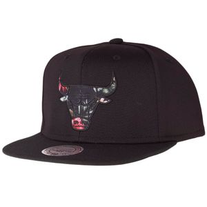 Mitchell & Ness Snapback Cap - FLORAL INFILL Chicago Bulls
