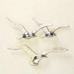 Nástenná dekorácia Lietajúce vtáky 35 cm