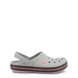 Crocs Crocband Clogs Uni, barva: Light Grey/Navy, velikost: 43-44 EU