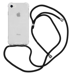 iMoshion Schutzhülle iPhone SE (2020) / 8 / 7 mit Band Back over mit Kette Handyhülle für iPhone SE (2020) / 8 / 7 - Transparent