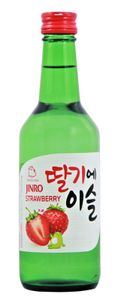 [ 360ml ] HITEJINRO Soju Jinro Strawberry / Soju mit Erdbeergeschmack Alc. 13% vol.