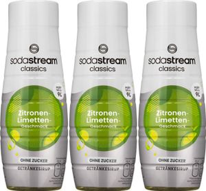 SodaStream syrop cytrynowo-cytrynowy bez cukru 440 ml, 3 sztuki SodaStream syrop cytrynowo-cytrynowy bez cukru 440 ml, 3 sztuki