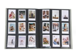INF Großes 3-Zoll-Polaroid-Fotoalbum für 432 Fotos Grau