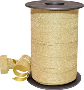 Poly Glitter 10mm, gold (100 m)