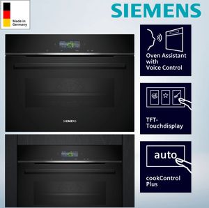 Siemens Einbau-Kompaktbackofen 60 x 45 cm CB734G1B1