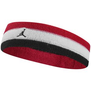 Nike 9010/23 Jordan M Headband Terry - 667 ognista czerwień/biały/czarny/czarny, Größe:-