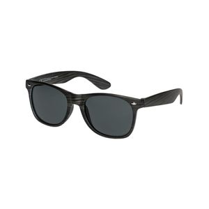 Sonnenbrille "Vacation", stylische Brille Holz-Optik, Uni Damen und Herren Brille  Schwarz