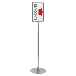 LMG PLSTA4-SI Plakatständer Exclusiv A4