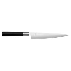 Ohebný filetovací nůž KAI 6761F 'Wasabi Black', 18,0 cm, černostříbrný (1 kus)