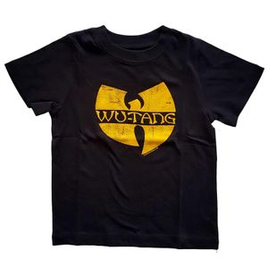 Wu-Tang Clan - T-Shirt für Kinder RO1993 (98) (Schwarz)