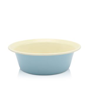 Karl Krüger 10124PAB Schüssel Sylt emailliert, blau, 24 cm