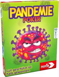 NOR64517 - Pandemie Poker, Kartenspiel, für 2-6 Spieler, ab 8 Jahren (DE-Ausgabe)