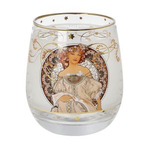 Goebel Alfons Mucha Zátišie so svietnikom