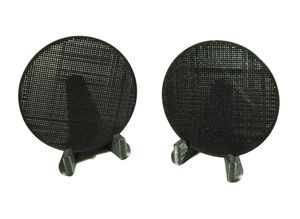 Gitter Einlegescheiben für Gasmaske S10 Schwarz Linsen
