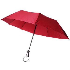 Sturmfester Regenschirm, Rot ,Taschenschirm
