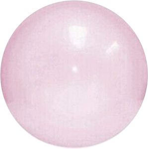 Bubble Ball, Wasserball Bubble, Aufblasbarer Bubble Ball Toys mit Blasrohr, Weichgummiball Transparenter Aufblasbarer Ballon , Wasserball Bubble für Aktivitäten im Freien für Kinder