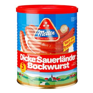 Metten Dicke Sauerländer Bockwurst 1020g