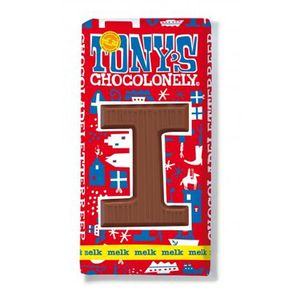 Tony's Chocolonely - Schokolade Buchstabenriegel Vollmilch "I" - 180g