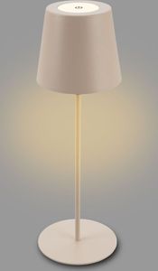 Tischlampe Akku Tischleuchte Kabellos Touch höhenverstellbar Akku tauschbar
