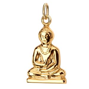 Anhänger Buddha 333 Gold  Goldanhänger für Damen