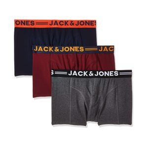 JACK & JONES - 3er Pack Herren Boxer Shorts in allen Größen, Größe:L, Farbe:3er Pack Jaclichfield