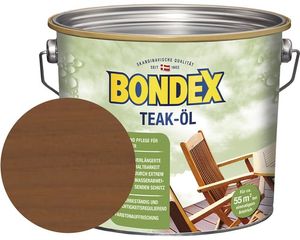 Bondex Teak-öl 2,5 Liter Farbwahl, Farbe:Teak