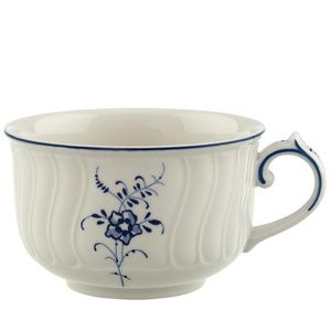 Villeroy & Boch VIEUX LUXEMBOURG Teetasse 200ml weiß blau Porzellan