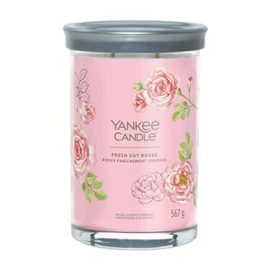 YANKEE CANDLE Fresh Cut Roses svíčka 567g / 2 knoty (Signature tumbler velký)