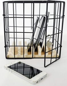 Technoline HG870 Handy-Gefängnis, Smartphone-Pause, Smartphone-Gefängnis, Scherzartikel, für Büro, Schule und Zuhause, Geschenkidee