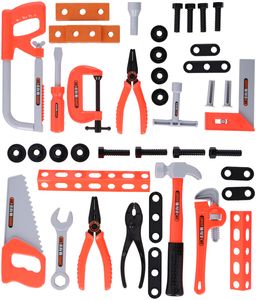 Eddy Toys Werkzeug Kinder Baumeister - Schreiner - 2 Versionen - 18/21 Teile
