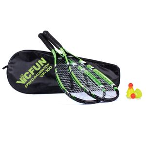 VICTOR VICFUN Speed Badminton 100 Set, schwarz/grün, 868/0/0
