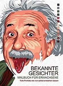 Malbuch für Erwachsene: Bekannte Gesichter